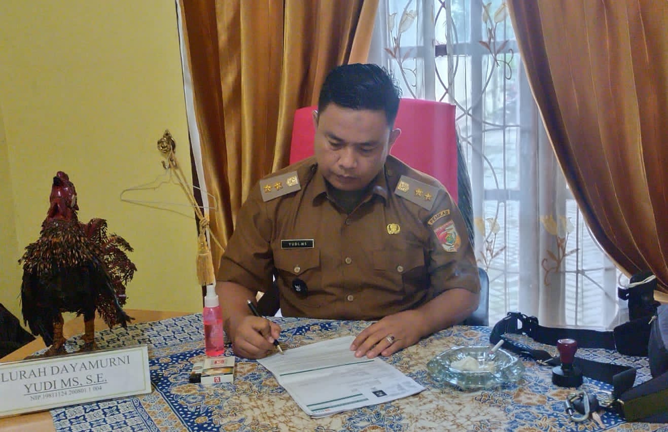 Foto ： Yudi, MS, SE Lurah Daya Murni （doc HE）