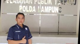 Foto : Kepala Devisi Pemantau, Monitoring & Jaringan KPP-HAM Lampung, Zulkarnaen, S.H., M.H