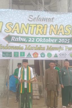 Peringatan Hari Santri Nasional Kecamatan Banjar Baru Berlangsung Khidmat di Padepokan Walisongo Tirto Mahoning Suci