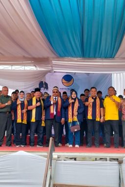 Ketua DPW Partai Nasdem Herman HN Lantik Juanda Sebagai Ketua DPD Nasdem Tuba Periode 2025-2029